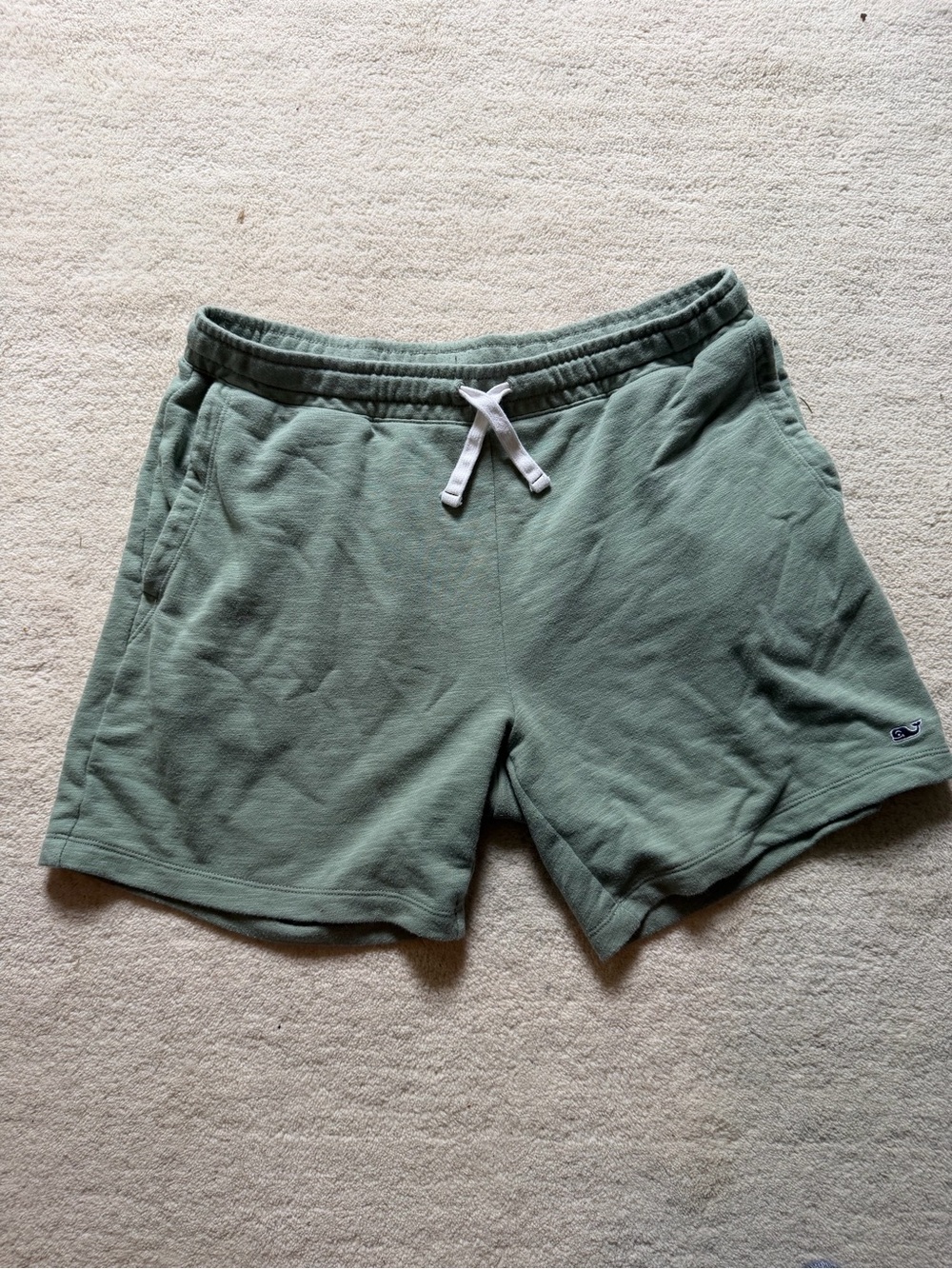 Men's Vineyard Vines Green Drawstring Jersey Shorts